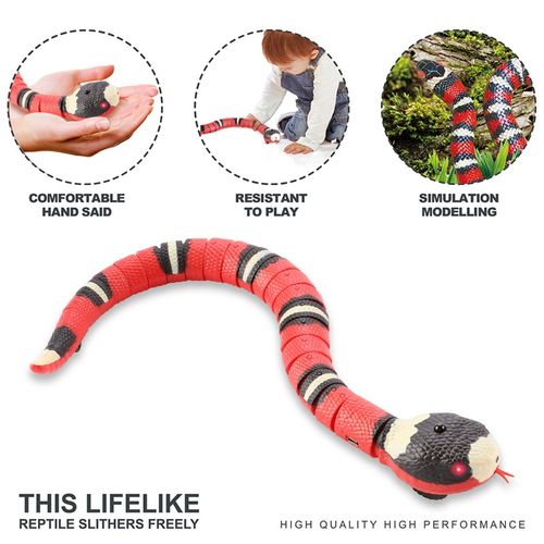 Electric Induction Snake Toy Cat Toy Animal Trick