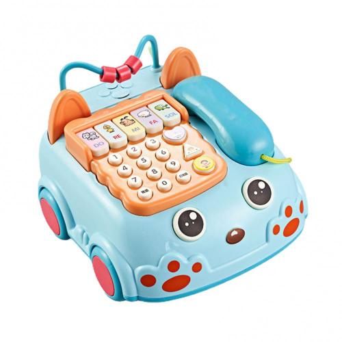 Over 3 Years Old Kid Cartoon Car Phone Sound Light Whack A