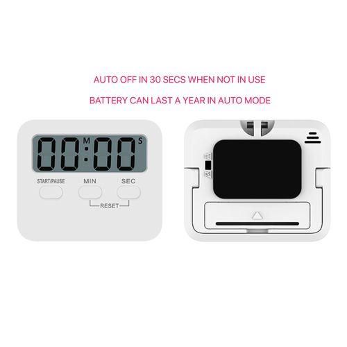 LASA LATEST KITCHEN TIMER MAGNETIC WITH RETRACTABLE STAND