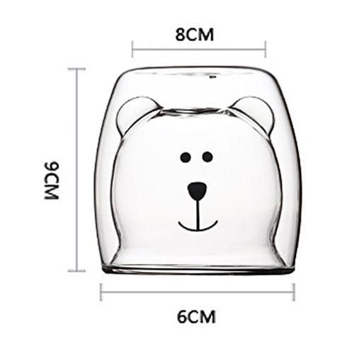 Glass Milk Cups Coffee Cup Office Drinking Gift Clear