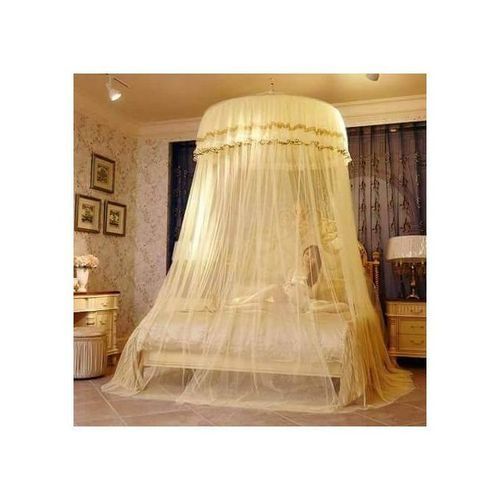 Round Hanging Mosquito Net -Cream