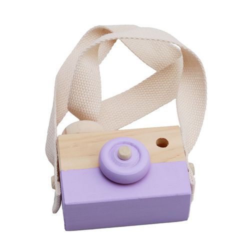 Mini Cute Birthday Gifts Toys Cameras Wood Camera Toys Safe