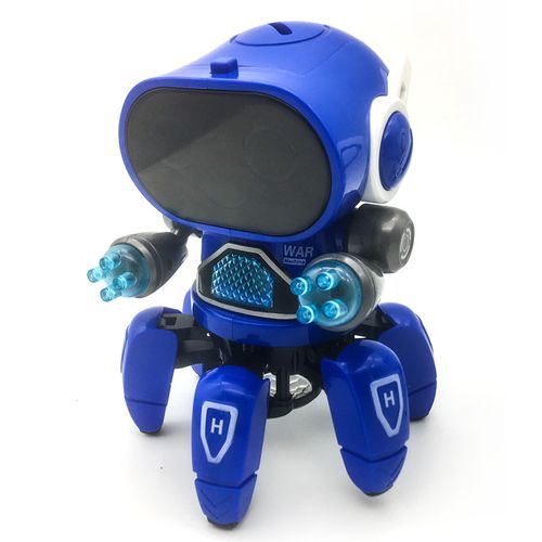 Dancing Electric Claw Fish New Products 6 Robot Light Music