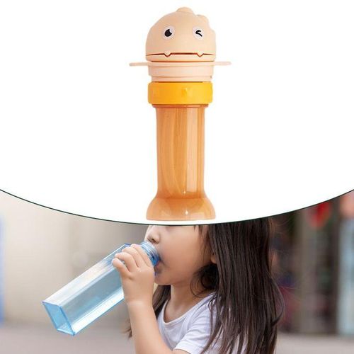 Water Bottle Caps With Straw Bottle Spout Yellow