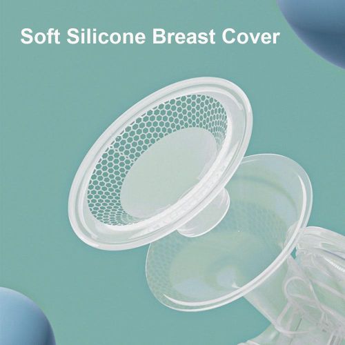 Double Breast Pump Portable Electric Breast Pump Hands Free for Breastfeeding with LED Screen 3 Modes 9 Suction Level Low Noise 180ml Milk Bottle Capacity