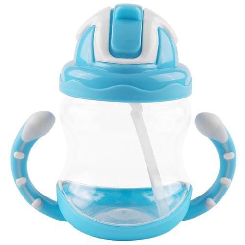 320ml Kids Cup Silicone Training Drinking Water Straw Bott