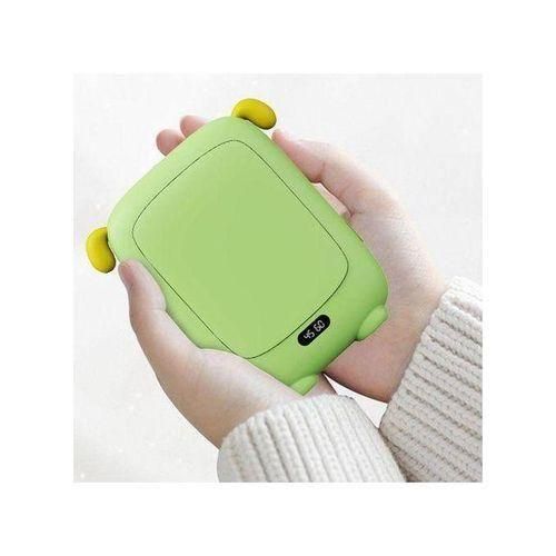 Mini Electric Hand Warmer USB Rechargeable Green