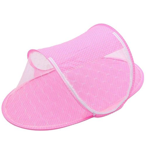 Foldable Mosquito Baby Bed Net Blue/pink