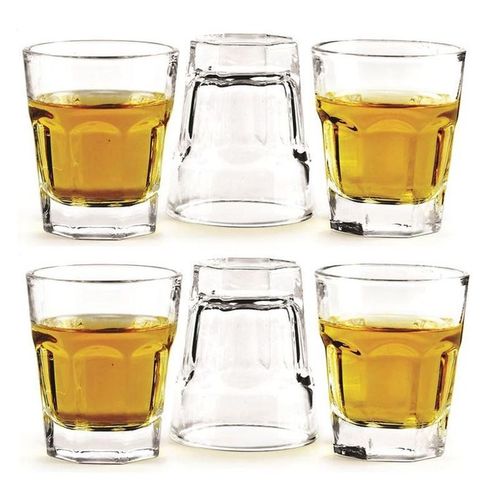 Sundabest Pack of 6 Shot Glasses