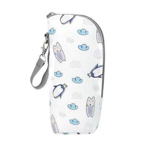 Water Bottle Cooler Bag Travel Mug Newborn Cartoon White