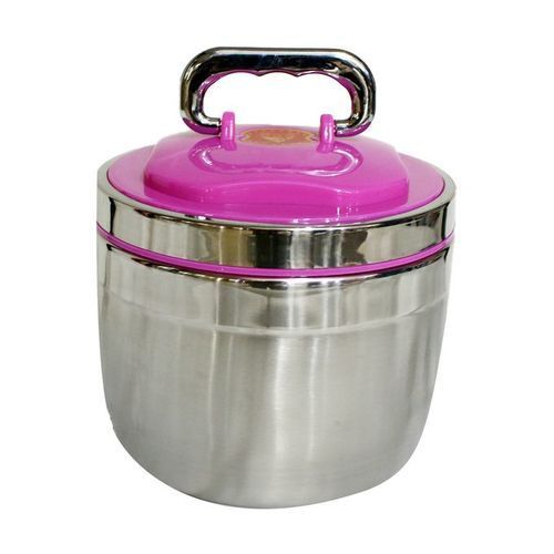 Stainless Steel Double wall Insulated Food Flask 1.4 Litre - Silver
