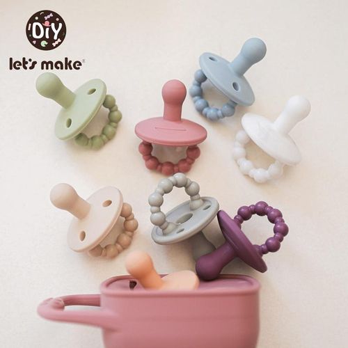 Baby Silicone Soother Pacifier Bpa Free Soft Infants