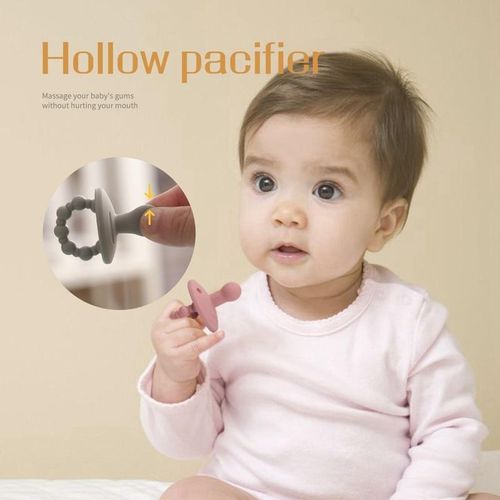 Baby Silicone Soother Pacifier Bpa Free Soft Infants