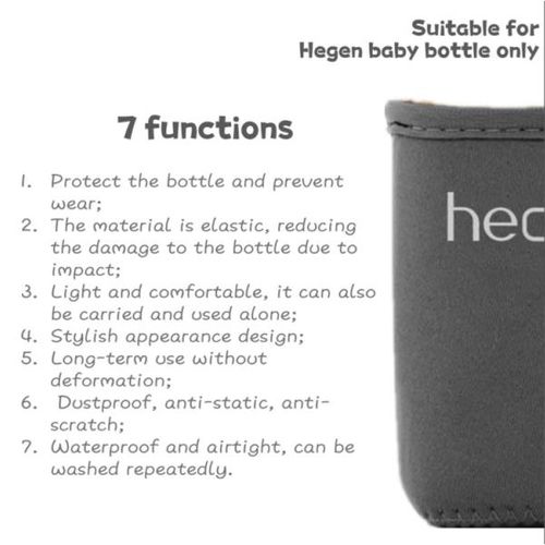 Hegen milk bottle insulating sleeve waterproof, oil proof and wear-resistant winter insulating cup sleeve protective sleeve shock absorbing water cup bag