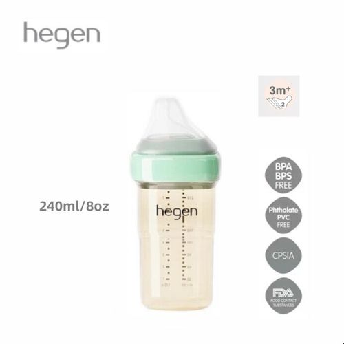 Hegen PCTO Feeding Bottle PPSU 150ML 240ML 330ML / 5OZ 8OZ 11OZ Bottle Drinking Bottle Teat Botol Susu Puting/Accessori