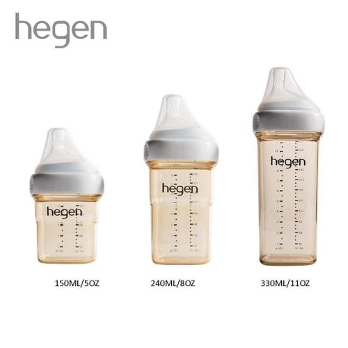Hegen PCTO Feeding Bottle PPSU 150ML 240ML 330ML / 5OZ 8OZ 11OZ Bottle Drinking Bottle Teat Botol Susu Puting/Accessori