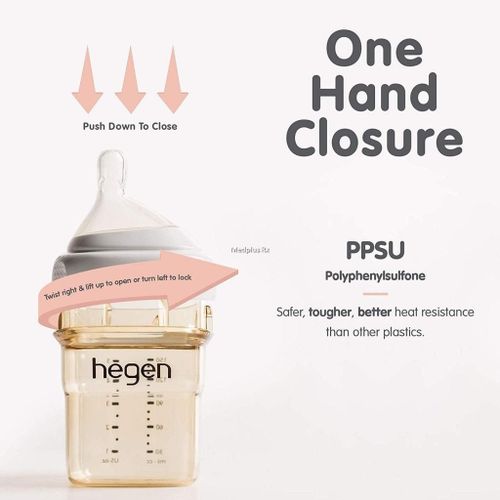 Hegen PCTO Feeding Bottle PPSU 150ML 240ML 330ML / 5OZ 8OZ 11OZ Bottle Drinking Bottle Teat Botol Susu Puting/Accessori