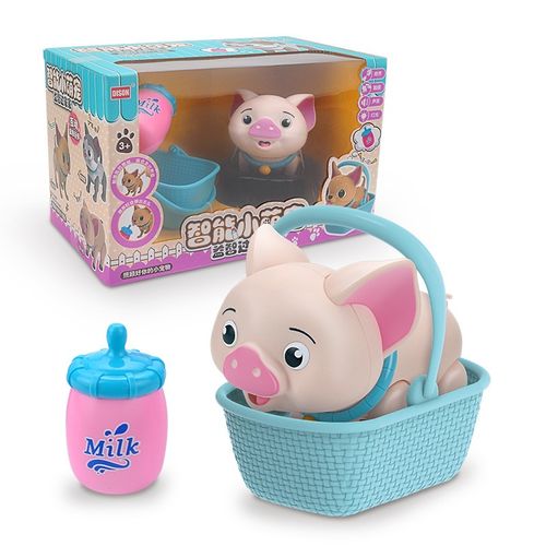 Interactive Toys Intelligent Dog Cat Pig Toys Cute Animals