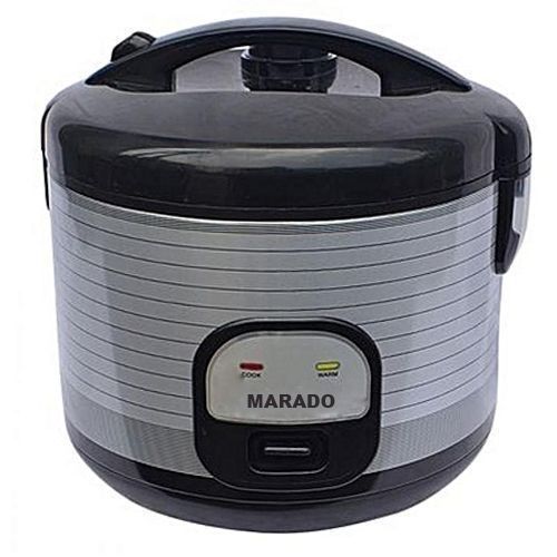 Marado Rice Cooker, 4 Liter - Black