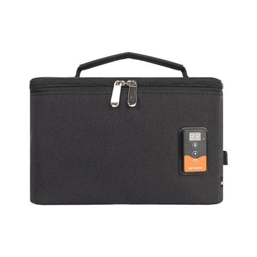 Portable Nursing Feeding Milk Warmer Food Warming Insulation Bag Black