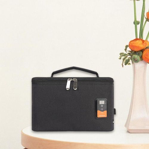 Portable Nursing Feeding Milk Warmer Food Warming Insulation Bag Black
