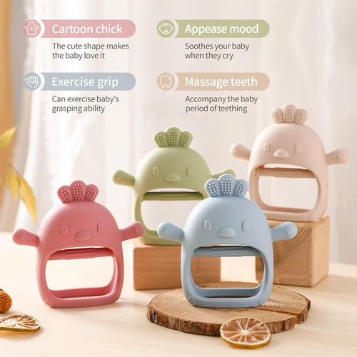 Mamimami Home Chick Shapes Teething Infant Glove Baby