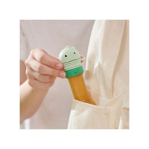 Baby Water Bottle Cap With Straw Straw Cover Bottle Green