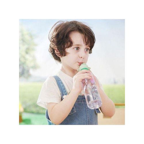 Baby Water Bottle Cap With Straw Straw Cover Bottle Green