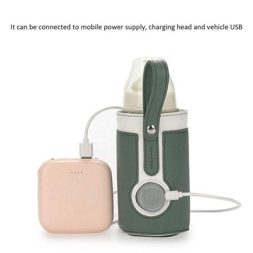 Portable Baby Bottle Warmer 3 Mode Nursing USB Insulated For Green