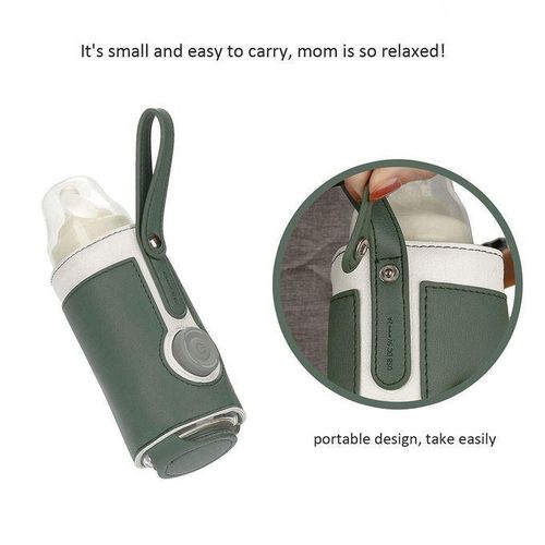 Portable Baby Bottle Warmer 3 Mode Nursing USB Insulated For Green