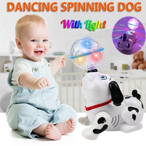 Cute Electric Luminous Dancing Puppy Toy Musical Singing
