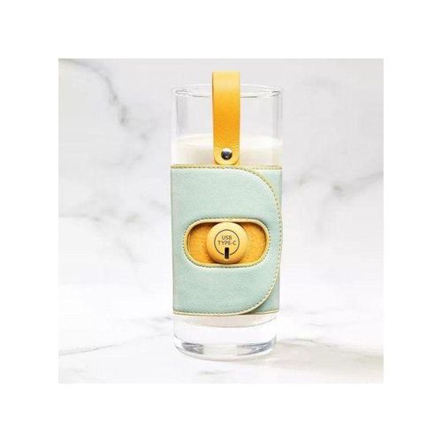 USB Baby Bottle Warmer Electric Heating For Outside Cup Green