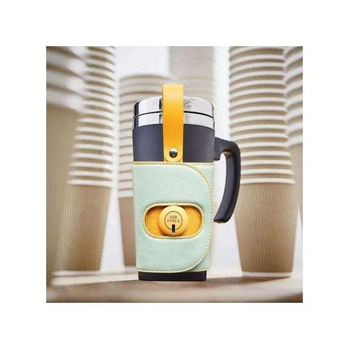 USB Baby Bottle Warmer Electric Heating For Outside Cup Green