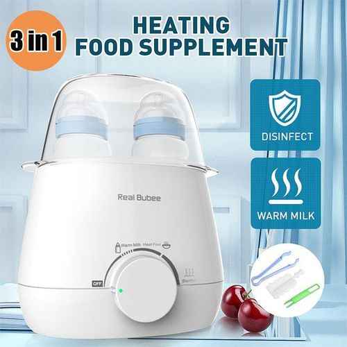 Double Bottle Milk Electric Warmer Heating Supplementary Food Heater