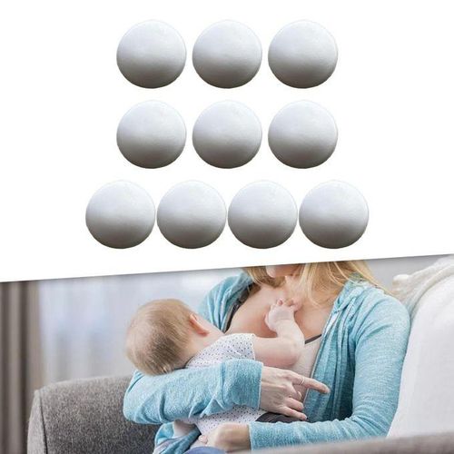 10x Reusable Nursing Pads Leak  Nursing Essentials White
