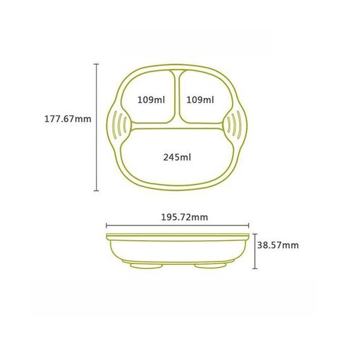 Silicone Baby Feeding Set, Toddler Utensils, Beige