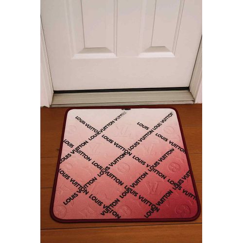 High Quality Woolen Door Mat Carpet 50*70 Red Print May Vary