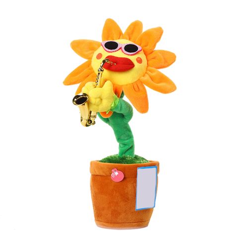 Kids Toys Singing And Dancing Cactus Sun Flower Toy