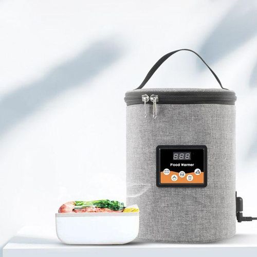Large Capacity Milk Bottle Warmer Bottle Pouch Warmer For Trip Gray