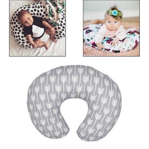Soft Polyester U Shape Pillow Cover Nursing Pregnancy Pillow F