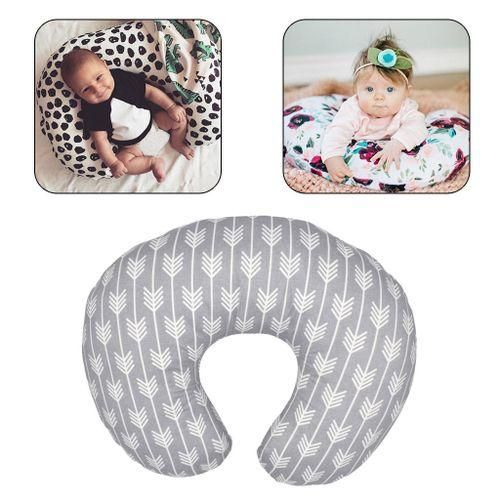 Soft Polyester U Shape Pillow Cover Nursing Pregnancy Pillow F
