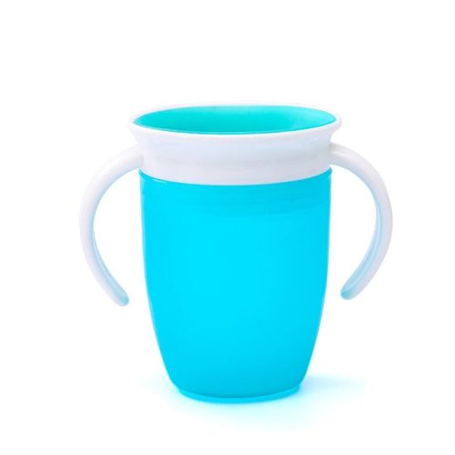 Baby Leak Proof 360° Cup/Baby Handle Training Cup/240ml Lid Training Cup