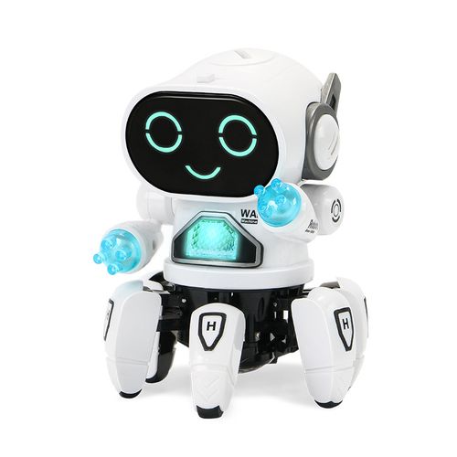 Dance Robot Electric Pet Musical Shining Toys 6 Claws