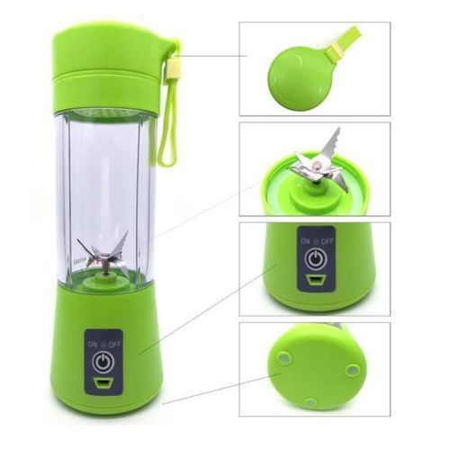 rechargeable Mini Portable usb electric fruit blender -Multicolor