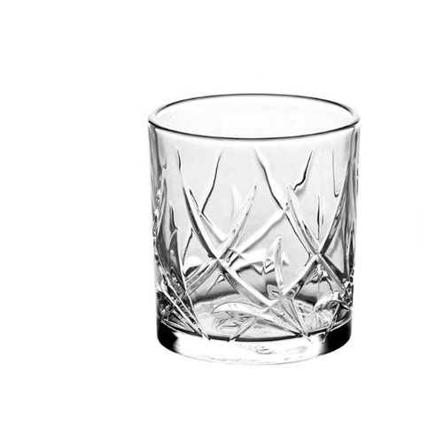 Sundabest 6 Pcs- Round Whiskey Glasses 220ml