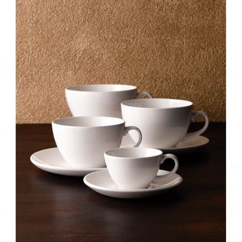 Sundabest 12 Pieces, Cup and Saucer - Coffee Cup Set - 6 Cups & 6 Saucers
