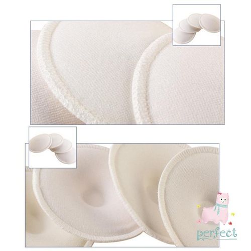 4pcs Reusable Washable Breathable Absorbent Nursing Pads Mom Anti-overflow Baby Feeding Breastfeeding Pads
