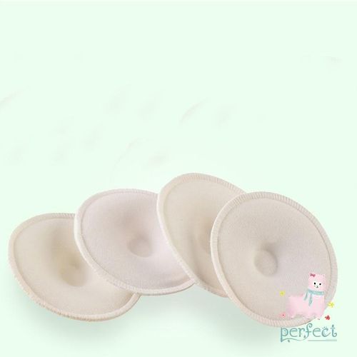 4pcs Reusable Washable Breathable Absorbent Nursing Pads Mom Anti-overflow Baby Feeding Breastfeeding Pads