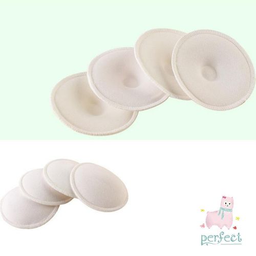 4pcs Reusable Washable Breathable Absorbent Nursing Pads Mom Anti-overflow Baby Feeding Breastfeeding Pads