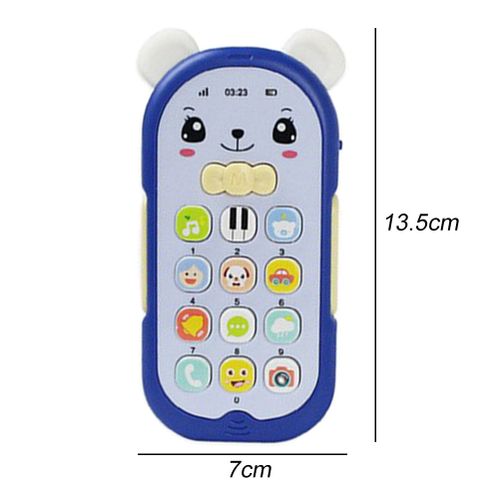 Mobile Phone Toy Numbers Early Learning Game Baby Pacifier